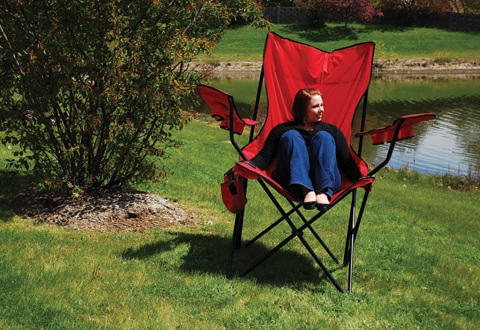 XL Oversized Folding Lawn Chair 